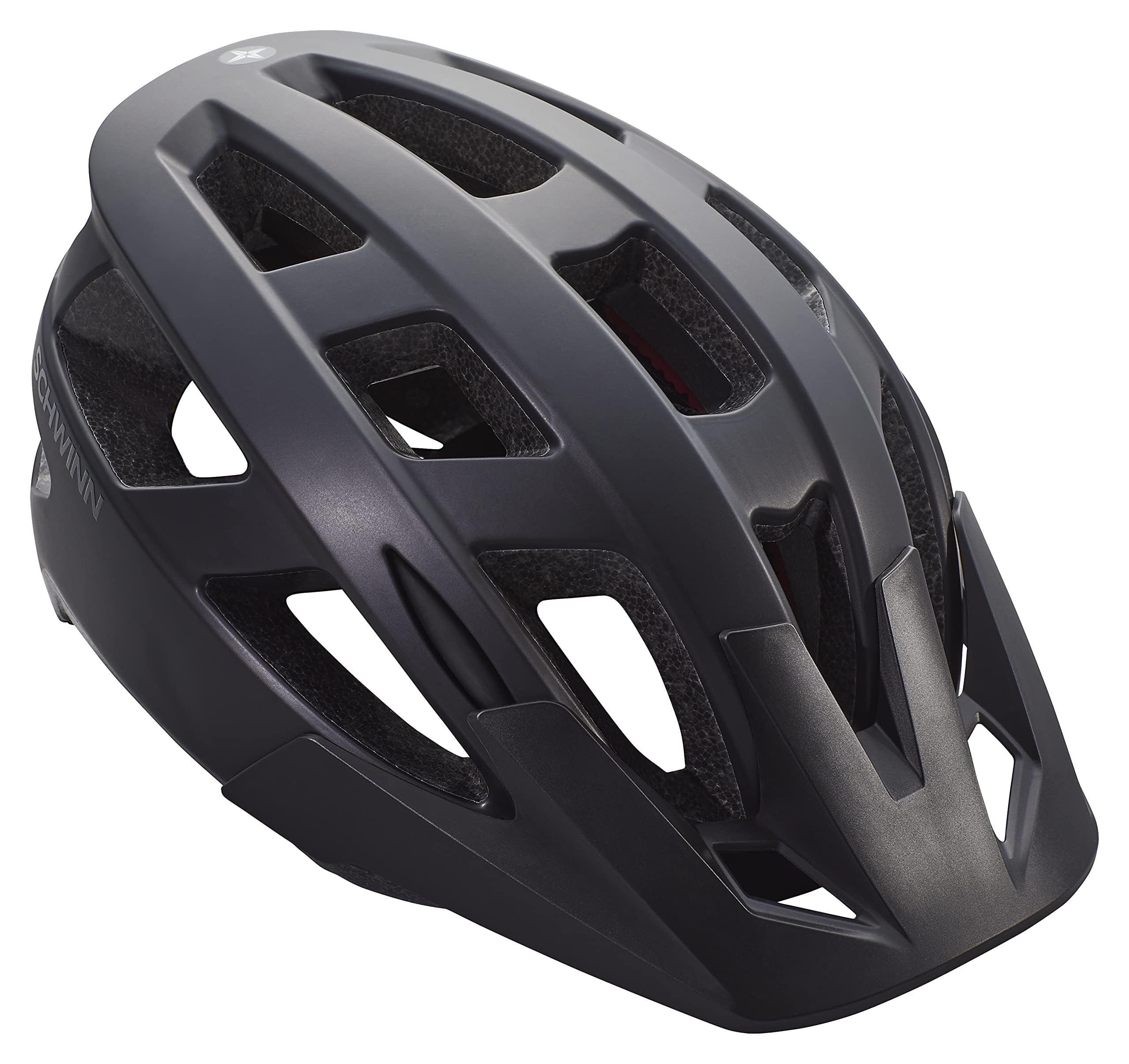 Schwinn Halcyon ERT Bike Helmet For Adult Youth Men Women, Ages 14 and Up, Can Fit Head Circumference 54-62 cm, With 19 Vents, Removable Visor, and Adjustable Locking Strap