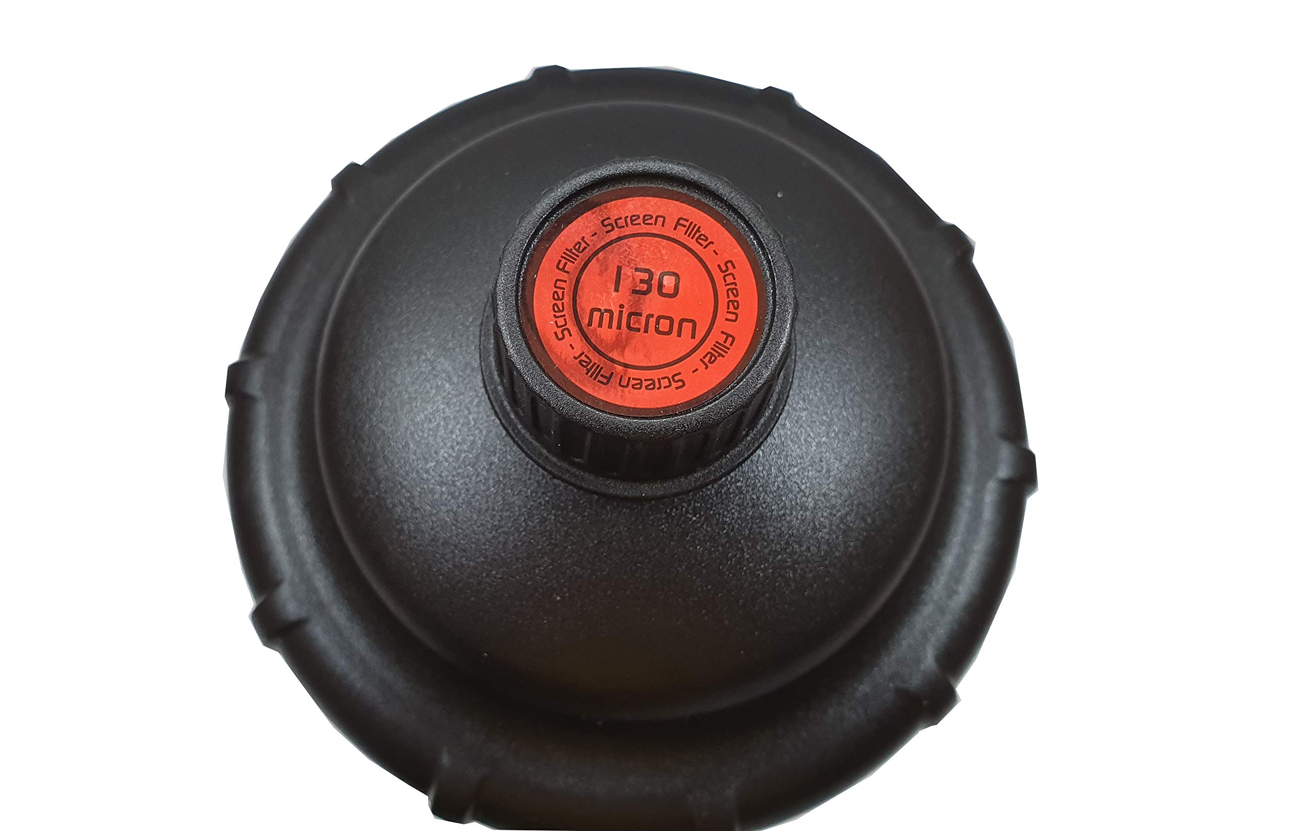 Filtro di Linea Irrigazione 2" in Polipropilene con Cartuccia a Rete in Acciaio Inox Nero| Filtra Sino a 120 Mesh (130 Micron) Massima qualità Filtrazione