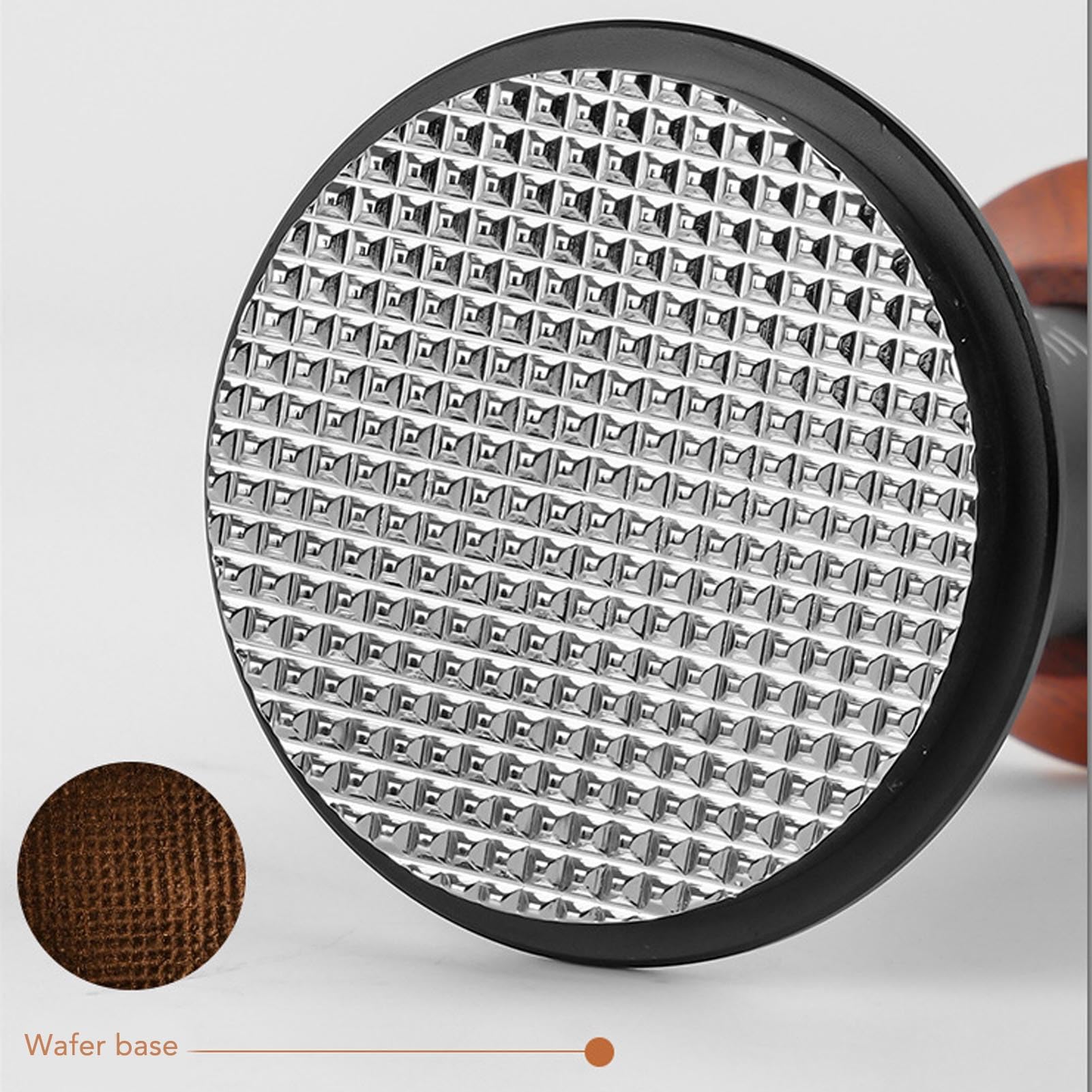 Cryfokt Versatile Spring Loaded Tamper Compatto Macina Caffè Facilmente