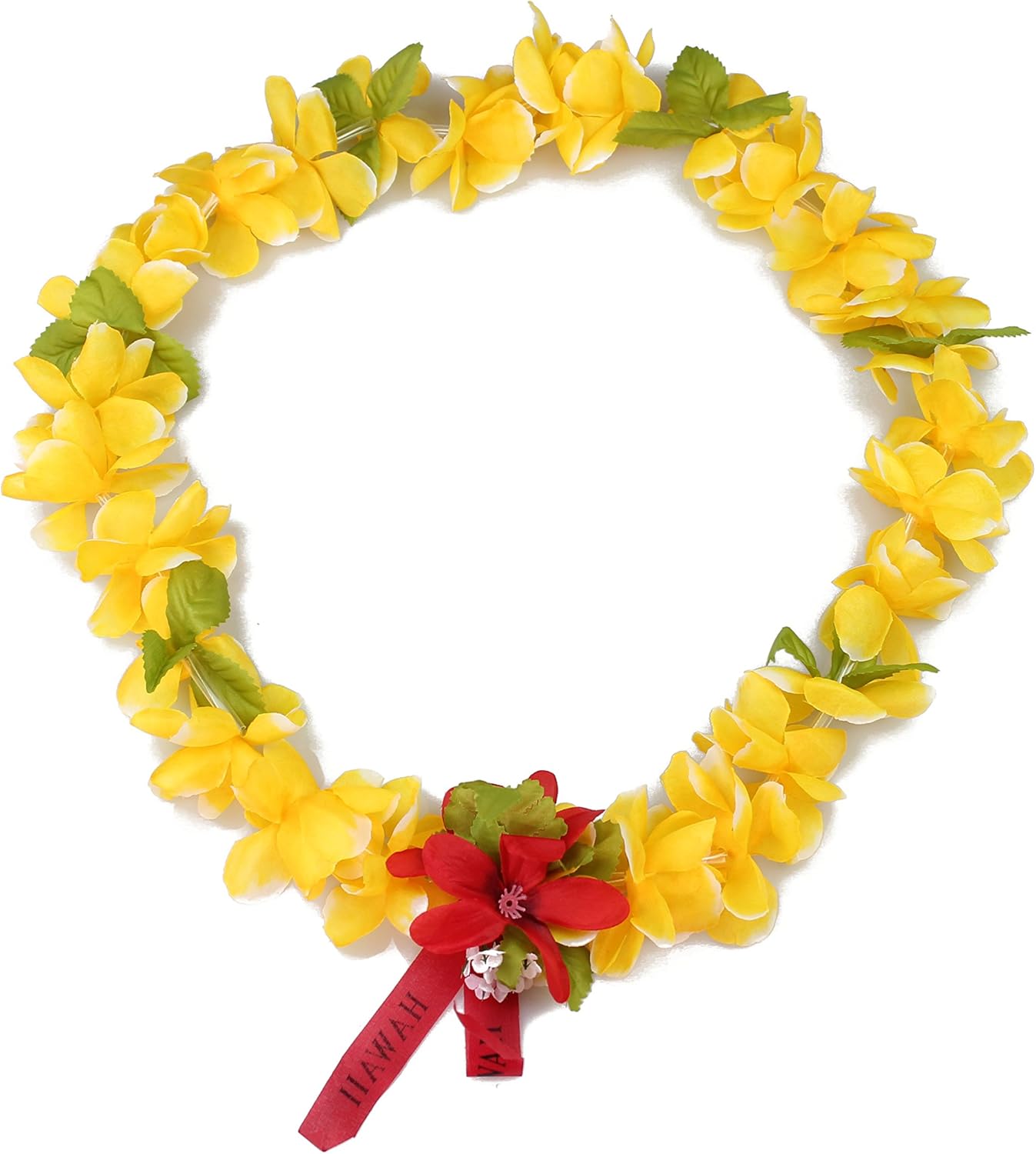 Hawaii Luau Party Artificial Fabric Princess Plumeria Lei