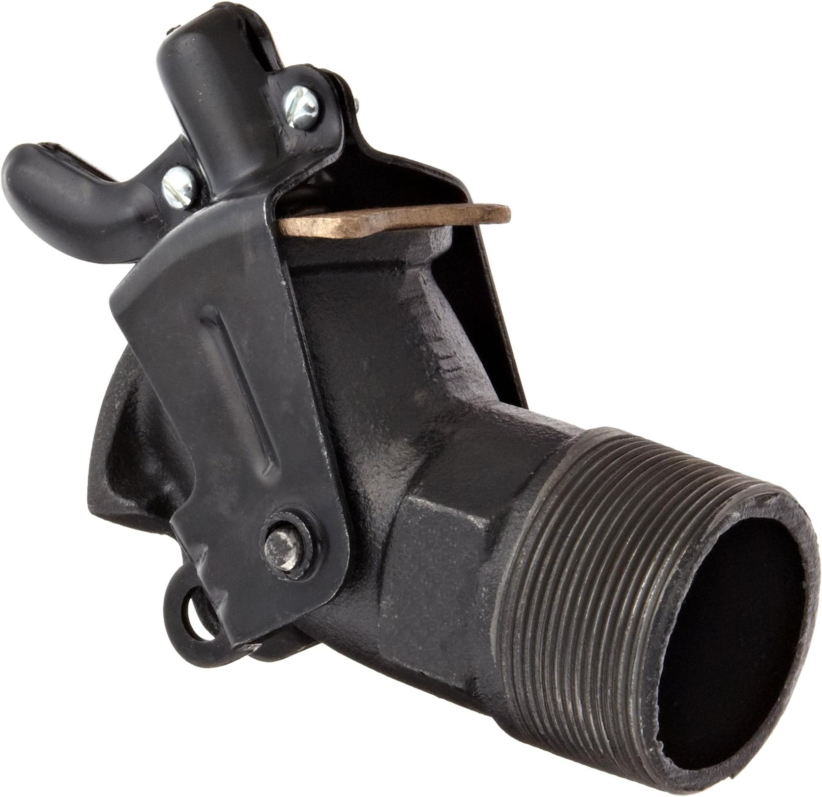 D75 Iron Drum Gate Valve, 2" NPT Male