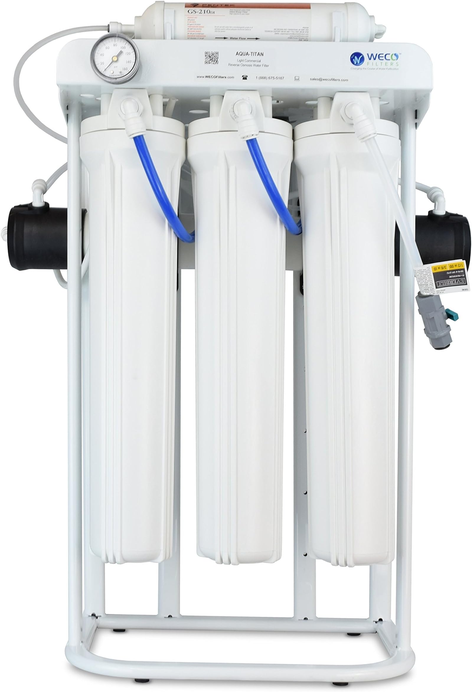 WECO AQUA-TITAN Light Commercial Reverse Osmosis Filter System (AQUA-TITAN-0400DI)