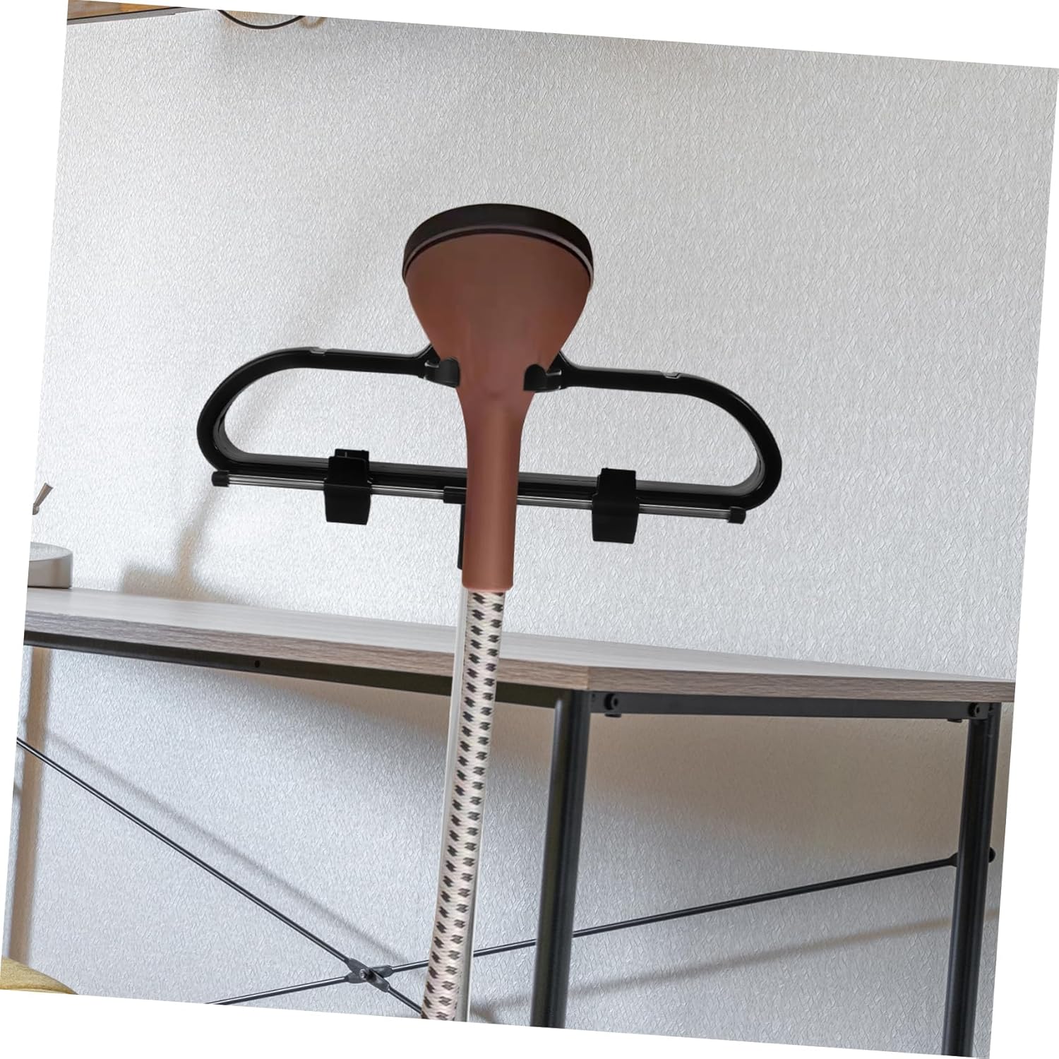 Cabilock 2pcs Garment Hanger for Handheld Steamer Portable Clothes Drying Rack Design for Pants Skirts Compatible Various Brands for Home Professional Use