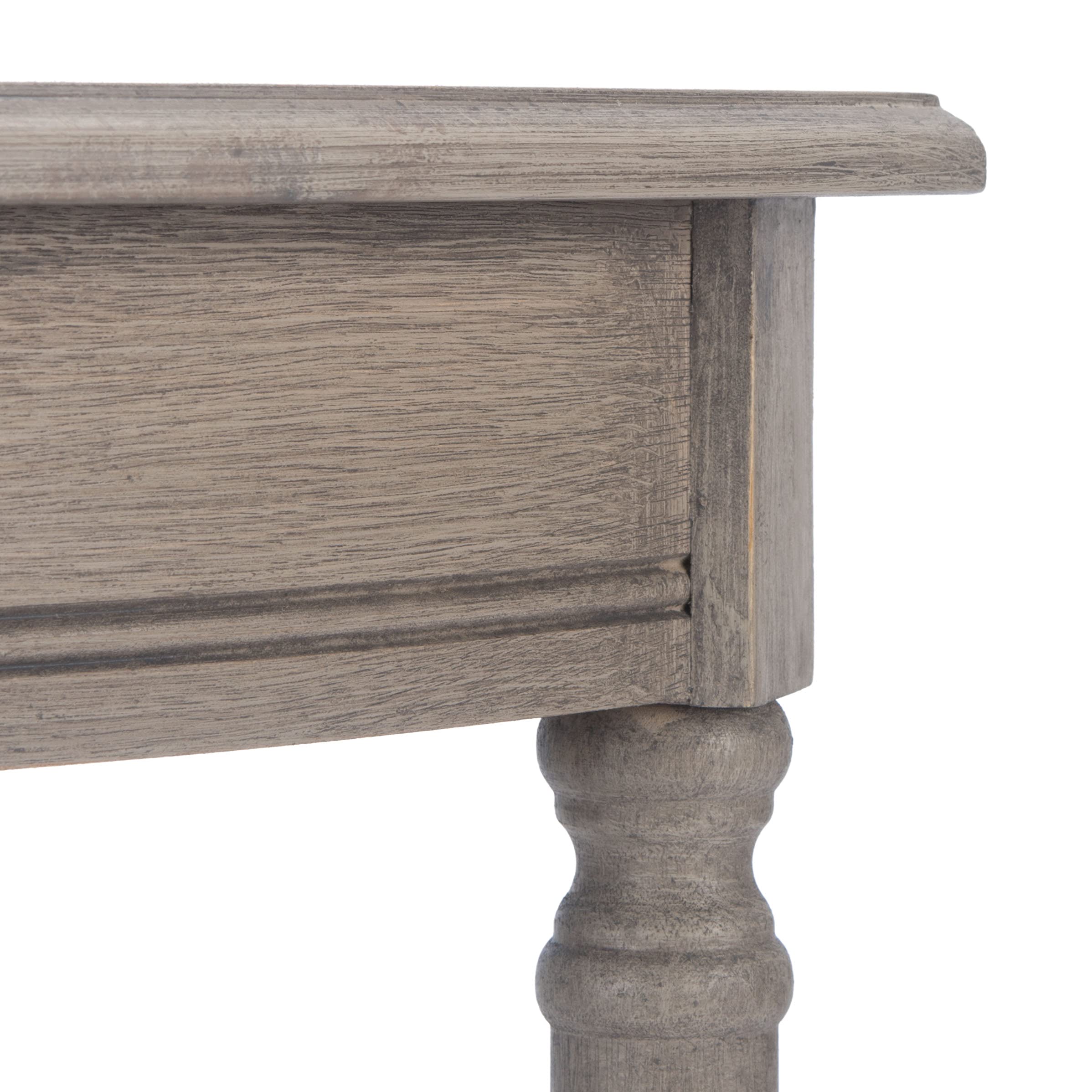 SAFAVIEH Zeitgenössisch Konsolentisch aus Holz, Greige, 70 x 30 x 70