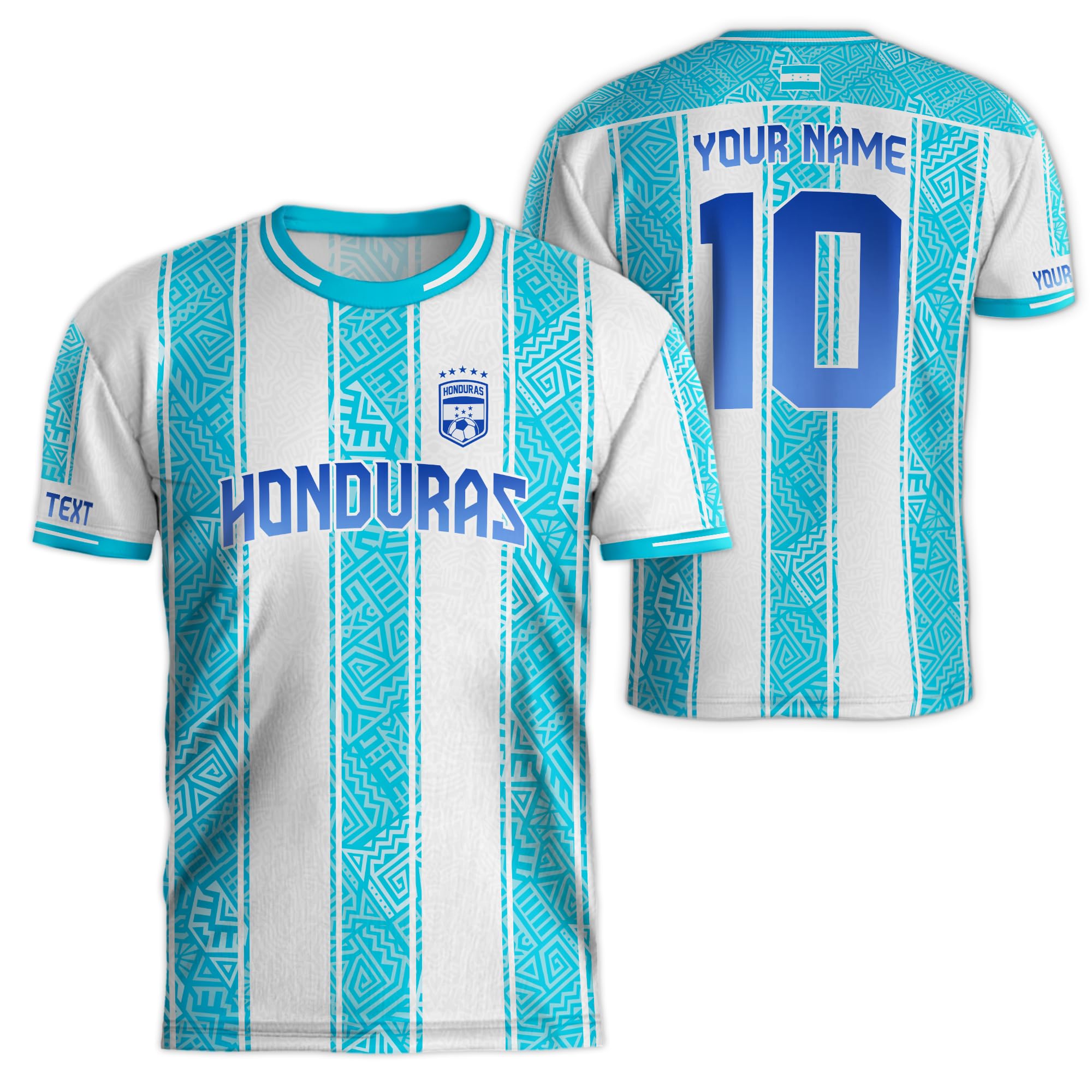 Personalized Honduras Jersey Soccer 2024, Custom Name Honduras Soccer Jersey, Customized Retro Soccer Jersey for Men