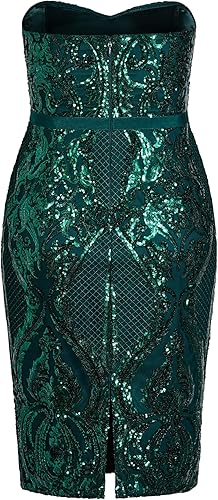 Miniatura 6 de City Chic Womens City Chic Plus Size Dress Sequin Sofia Ff