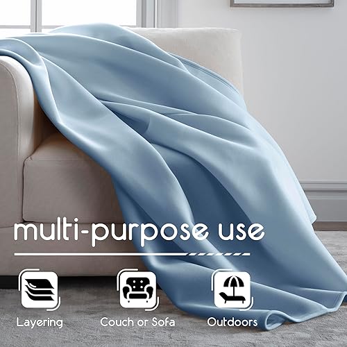 Miniatura 7 de Vellux 1B07056 Cobija original de núcleo aislante estilo hotel, sólida, lavable a máquina, suave, acogedora, cálida, térmica, duradera, amigable