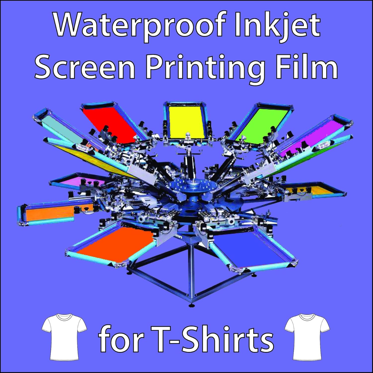 Waterproof Inkjet Screen Printing Film 11" x 17" (100