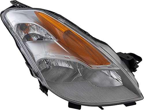 Evan Fischer Faro del lado del pasajero para Nissan Altima S SE 2008-2009 halógeno con bombilla(s) Coupé Reemplaza# 26010JB10A