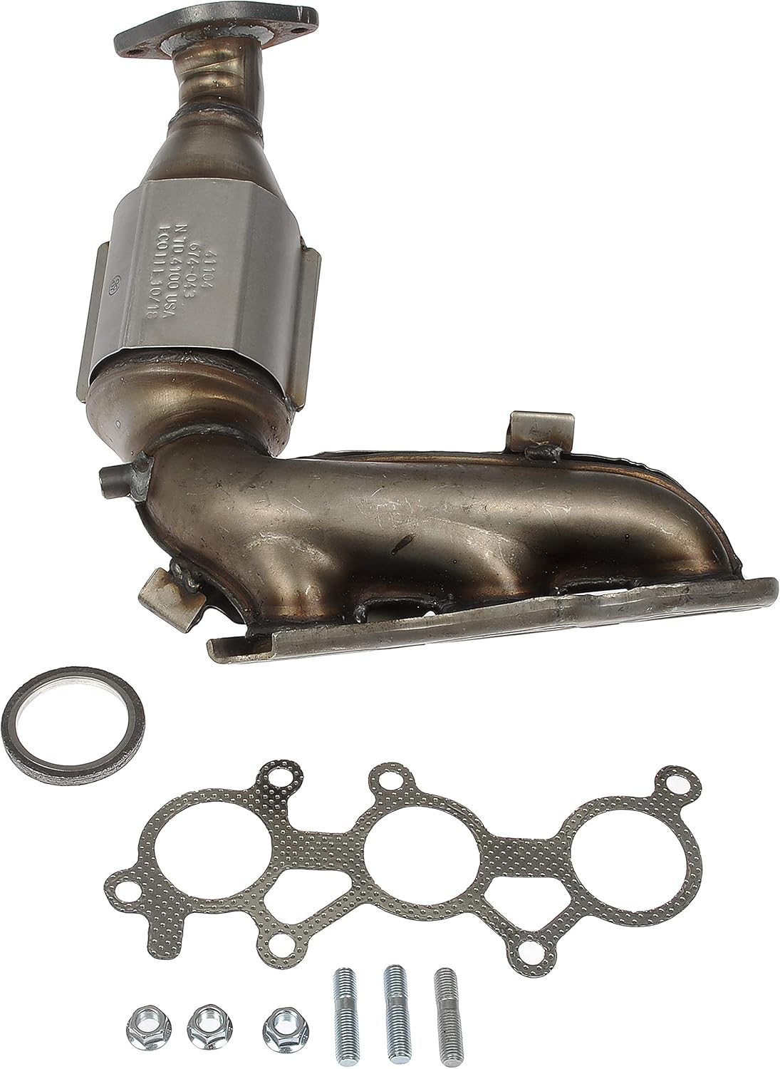Dorman 674-043 Passenger Side Manifold Converter - Not CARB Compliant Compatible with Select Toyota Models (Made in USA)