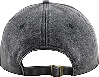 Vista 65 de Splash Brothers - Gorra de béisbol, unisex, diseño vintage, ajustable, de mezclilla de algodón