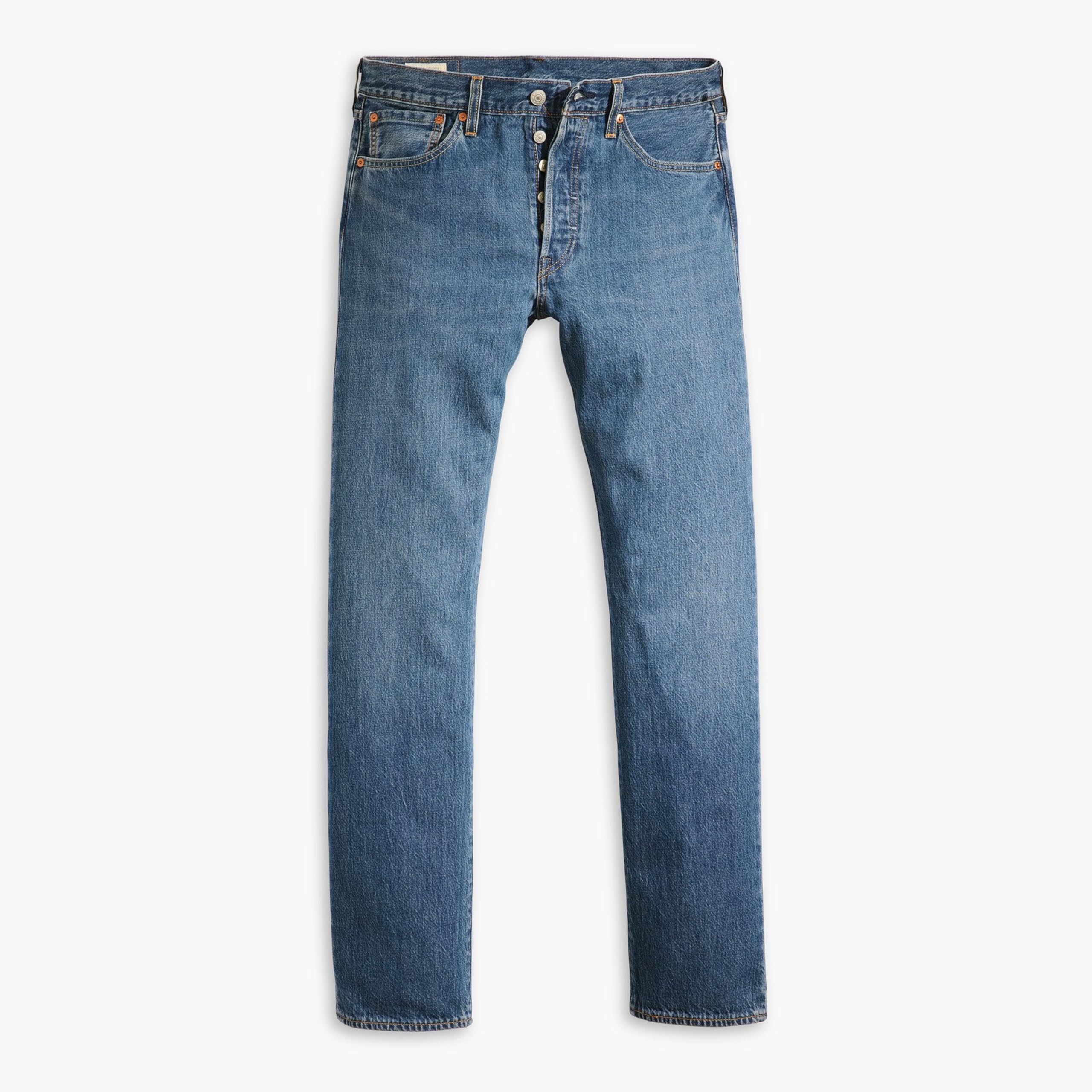 Levi's Men's 501 Original Fit Jeans, Honeybee, 32W / 34L