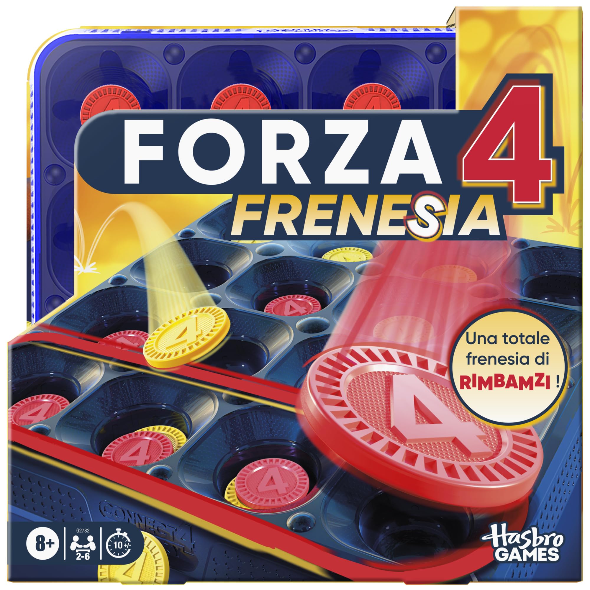 Hasbro Gaming Gioco Forza 4 Frenesia