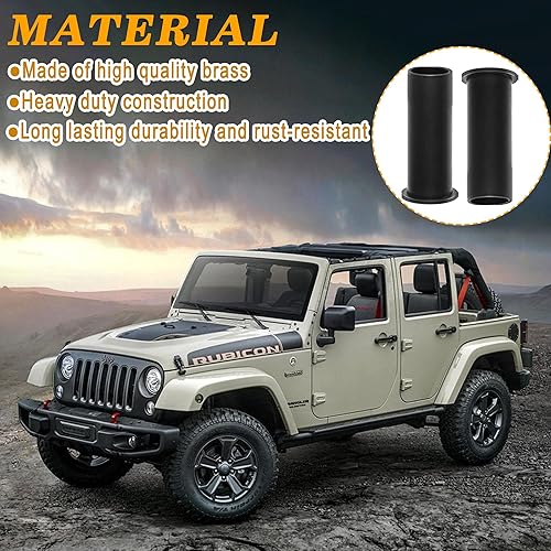 Miniatura 4 de Guías de pasadores de puerta y herramienta de extracción de bujes de puerta para Jeep Wrangler JK JKU JL JLU Sports Sahara Freedom Rubicon Unlimited