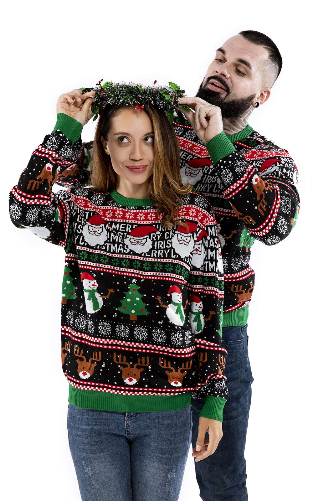 U Look Ugly Today Long Sleeve Jumper - Suéter pulóver Hombre