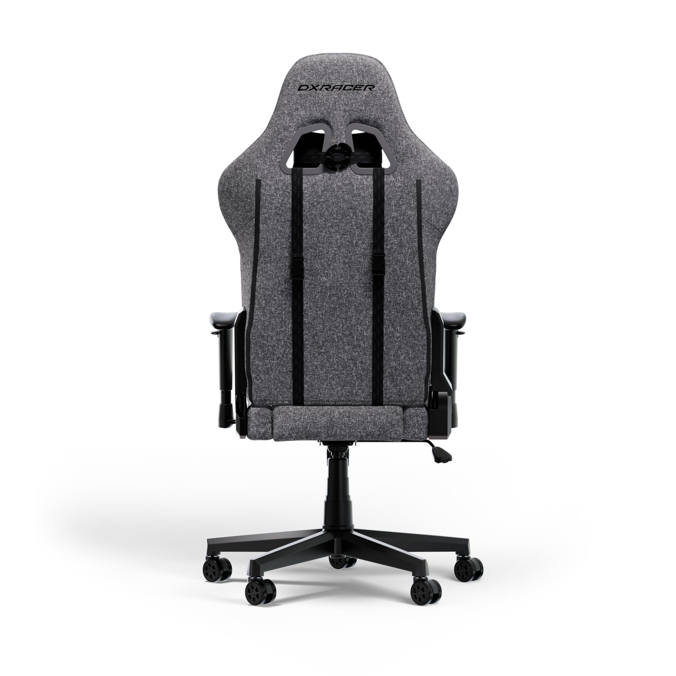 DXRacer PRINCE L Szary Tkanina Oryginalny Fotel Gamingowy