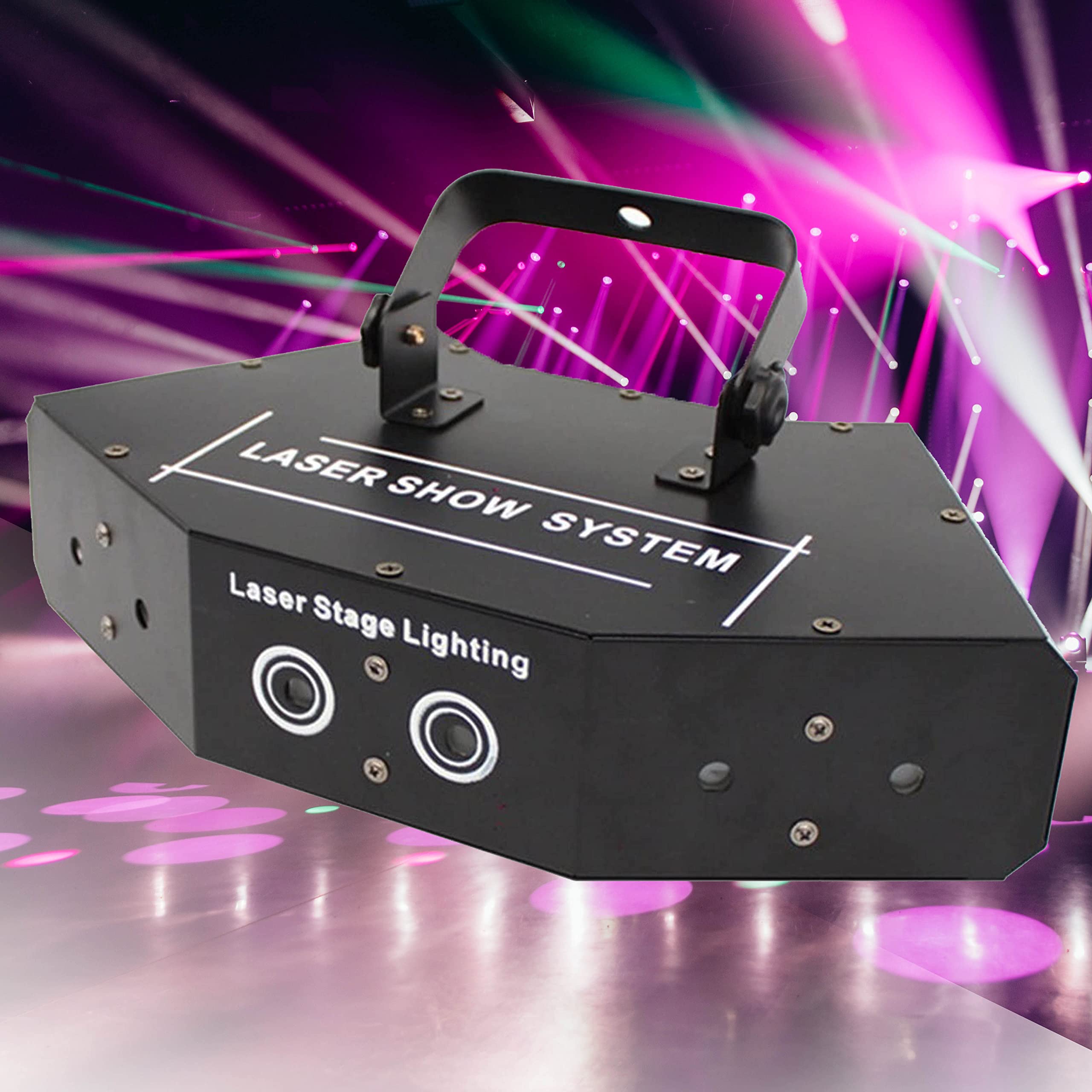 ステージライト ムービングヘッド DJ ライト 6 ビームアーム付き