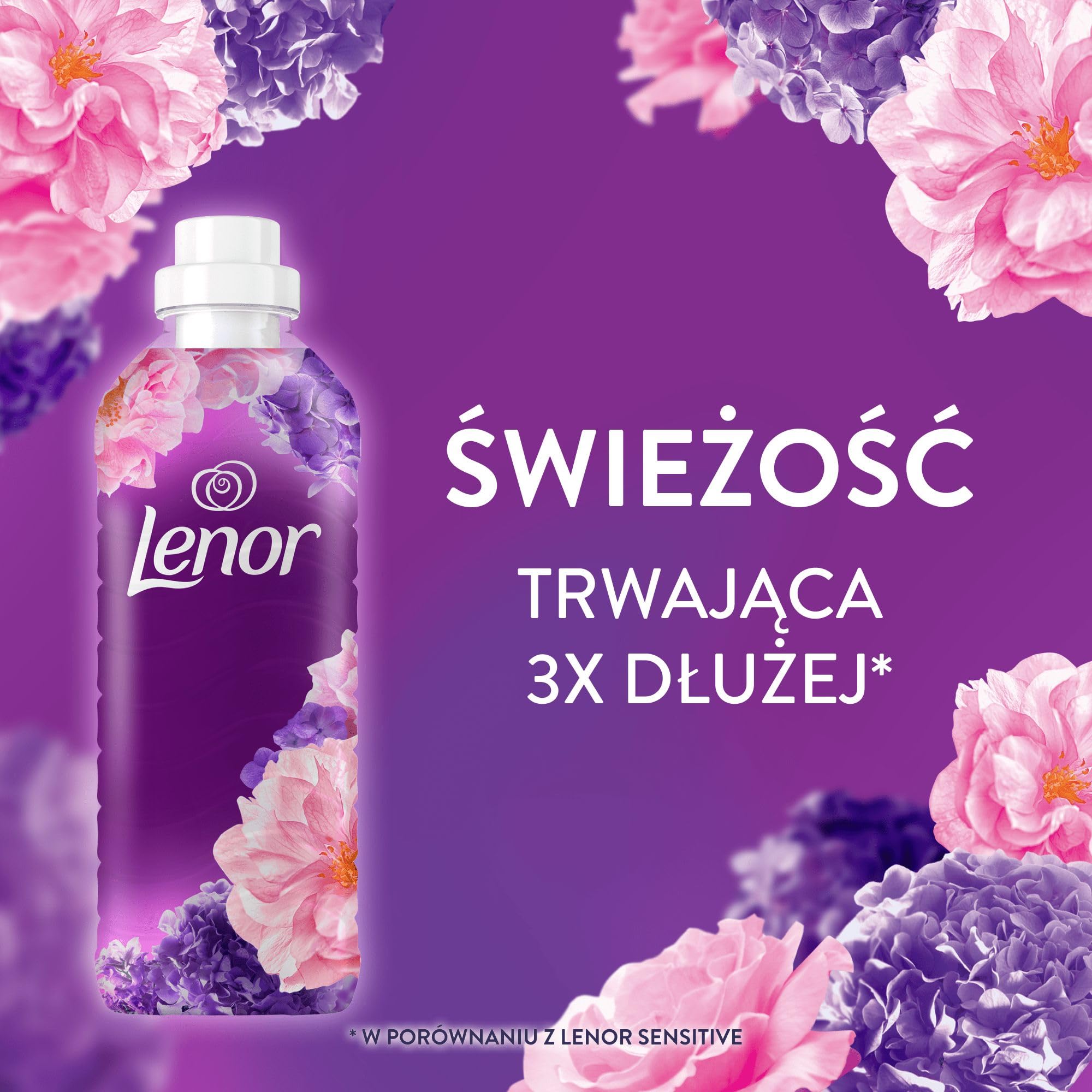 Lenor Płyn do płukania tkanin, 6x87 prań, Floral Bouquet
