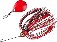 Vista 25 de Booyah Pond Magic Señuelo de pesca de róbalo con hoja giratoria para aguas pequeñas