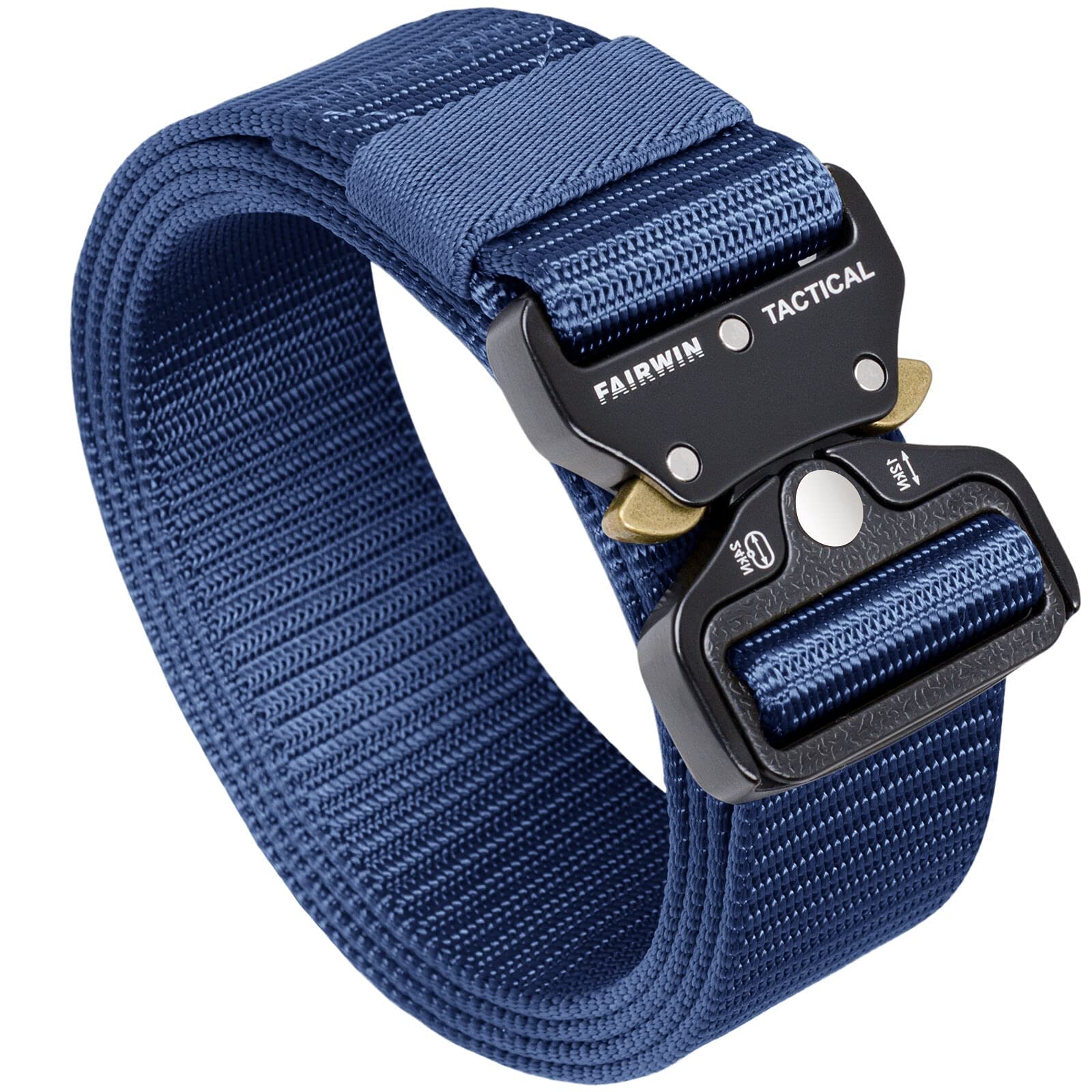 Web Belt Rigging Snapklik.com : FAIRWIN Tactical Belt, Military Style Webbing Riggers ...