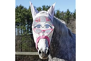 Schneiders Dura-Mesh Granny Design Fly Mask: Let the Humor Fly