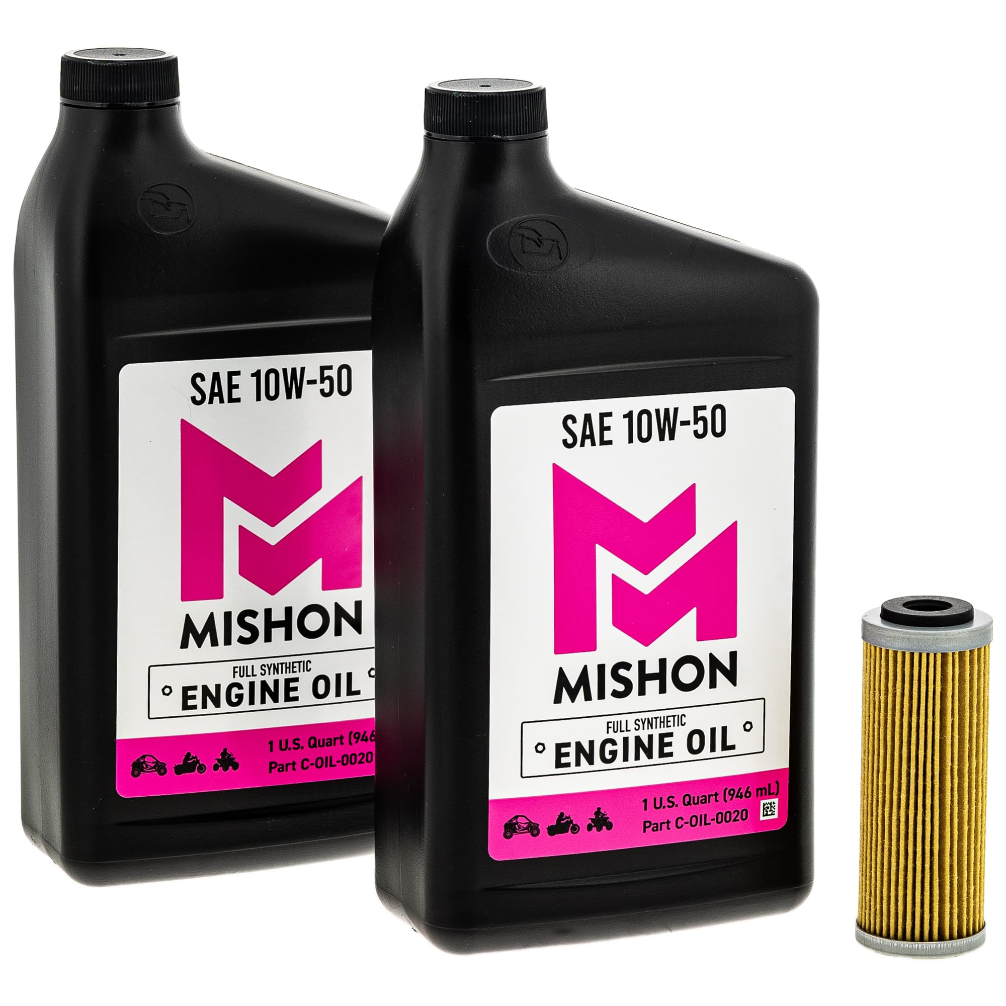 Filtro Olio Per Moto Husqvarna FC250, FC350, FC450, FE501 E KTM EXC 400, 450, EXC-F 350 - Set Da 4 Pezzi - Foto 7