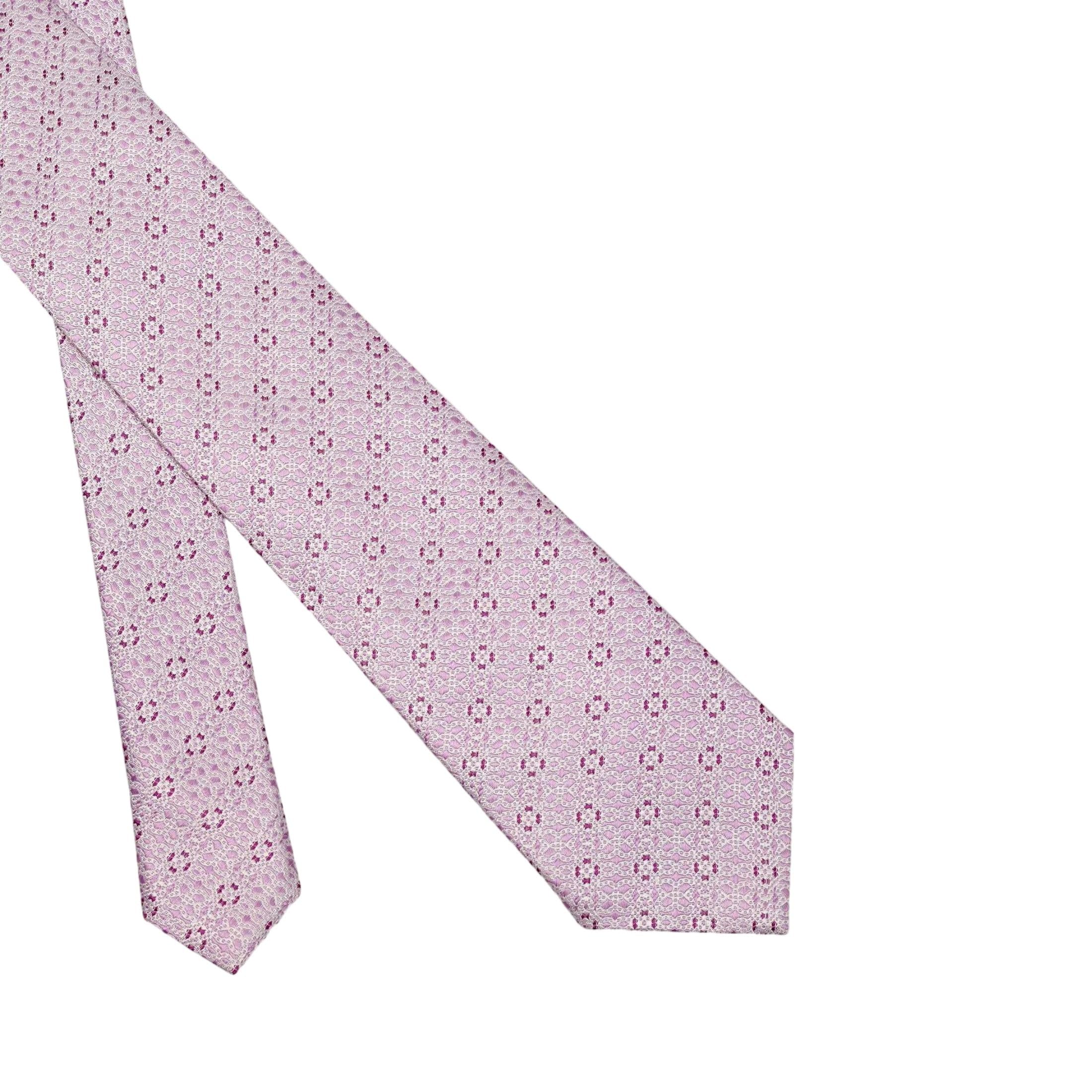 blackberrys Men Regular Fit Pink Geometric Ties-picture-17