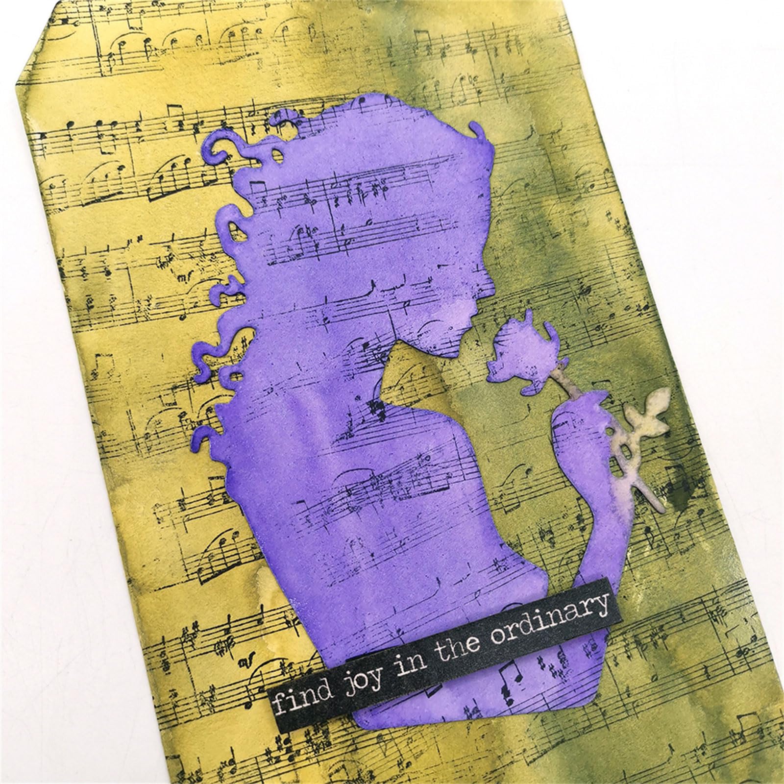 Fustelle in metallo a forma di famiglia, stencil fai da te per album di ritagli, album di carta, modello per goffratura, decorazione artigianale