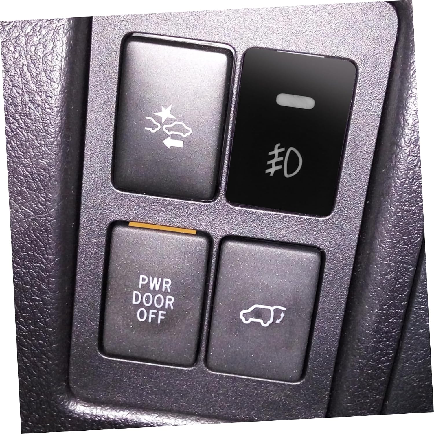 Alipis Switch for Fog Lights Switch Bot Black Abs