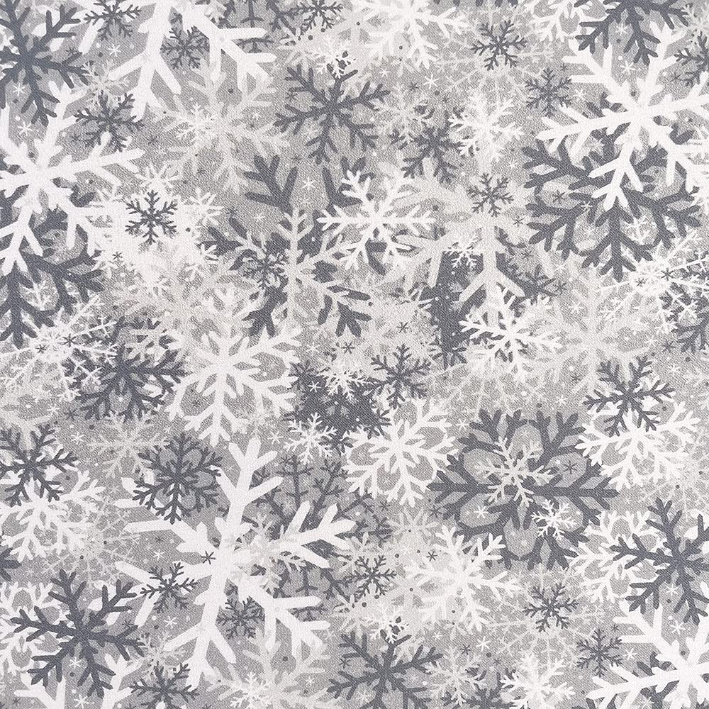 Discover Lifestyle & Fashion Fabrics Camo Snowflake Silver 100% Cotton Christmas Xmas Crafty Prints For Children Kids Crafts Quilting Fabric Material | 55" - 140 Cm Wide (Per Half Metre, )