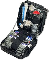 Vista 1 de Lightning X Products Kit de emergencia MOLLE de nailon premium, ideal para médicos tácticos, militares, entusiastas del aire libre