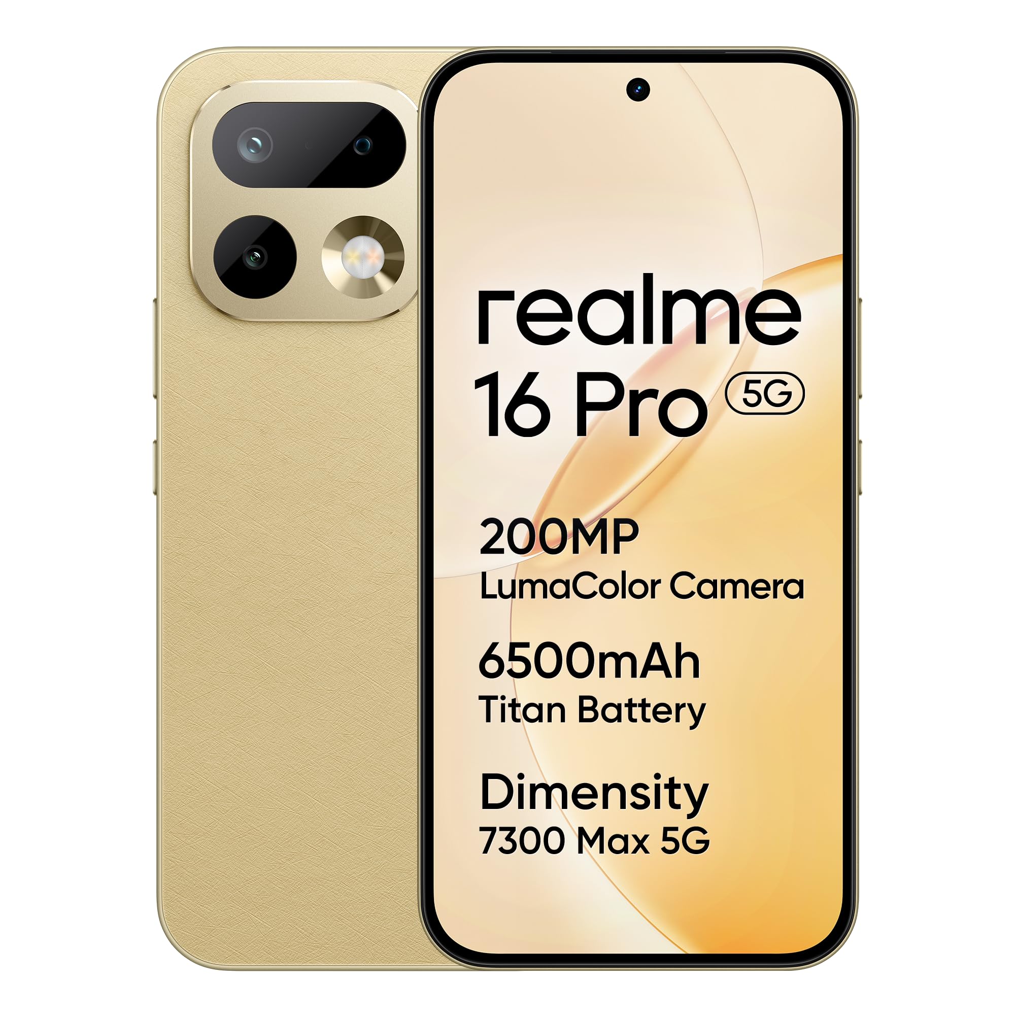 smartphone realme 16 pro master gold 8+256gb