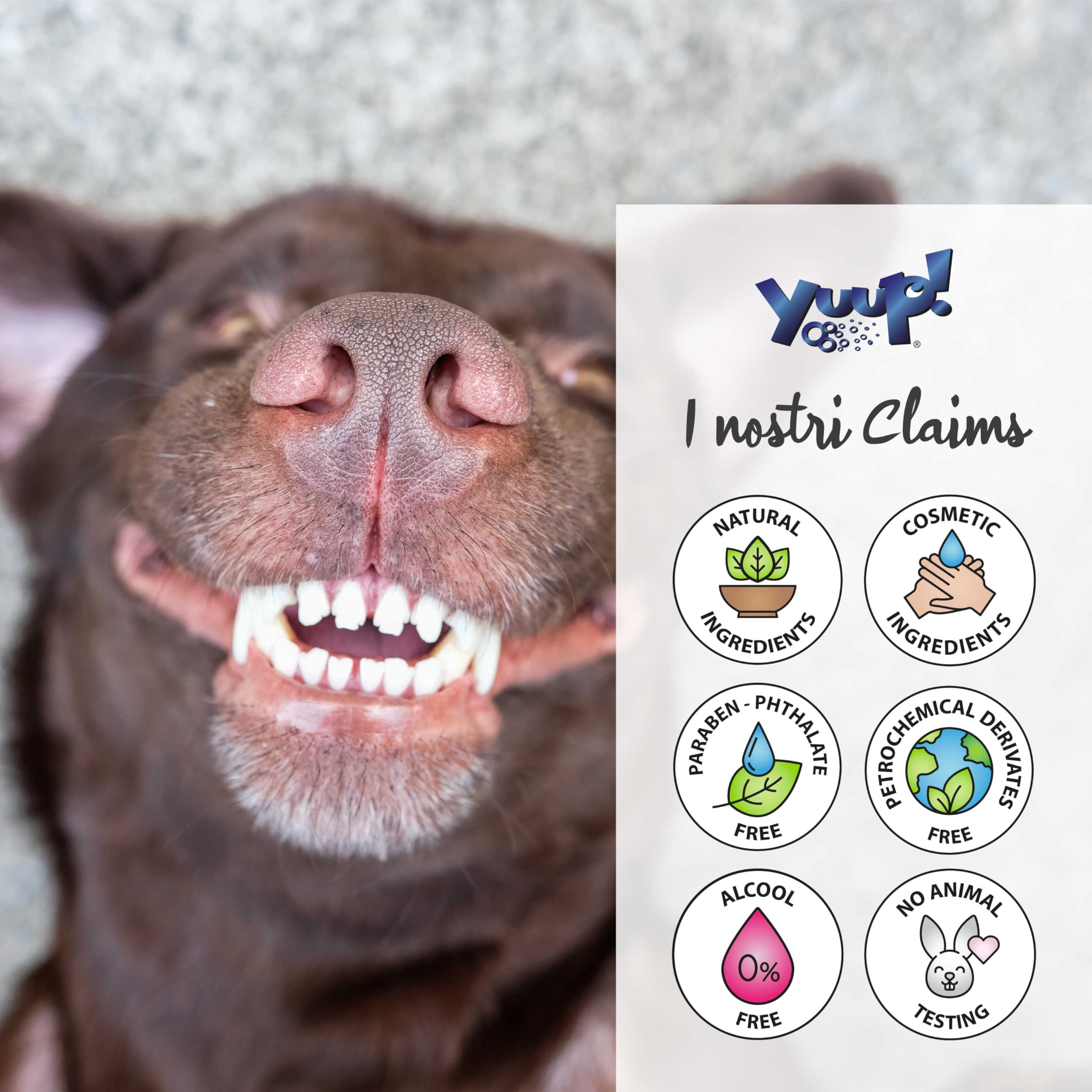YUUP! Dental Spray 100 ml Dentifricio per Cani Spray Rimuovi Placca e Tartaro