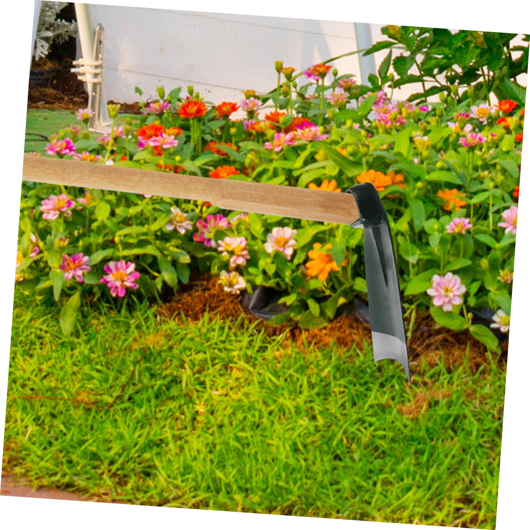 BESPORTBLE azada rastrillos Paisaje capacho Pala agrícola jardineria Accesorios Invernadero deshierbe Greenhouse Huerta artilugio de jardineria Herramienta de jardín Acero Inoxidable