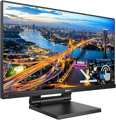 Philips B Line 222B1TC/00 Monitor PC 54,6 cm [21.5] 1920 x 1080 Pixel Full HD LED Touch screen Nero (Philips B Line 222B1TC – Monitor a LED – 22 [21.5 visualizzabile] – touchscreen – 1920 x 1080 Full