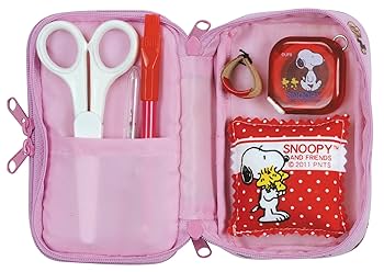 Amazon | ミササ スヌーピー ソーイングセット ファスナーポーチ