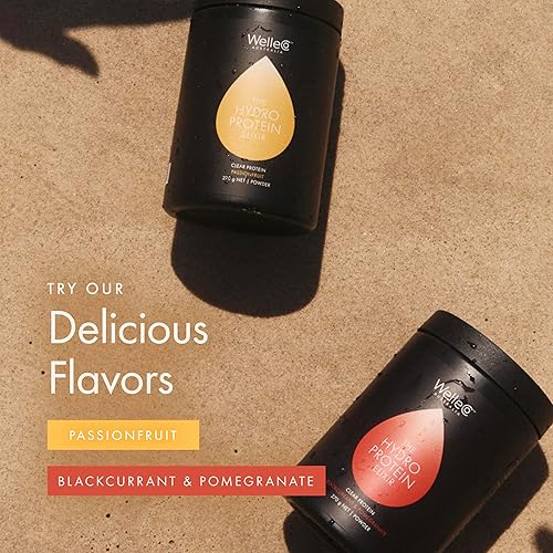 Miniatura 8 de WelleCo HydroProtein Elixir, polvo de electrolito de potasio con 0.55 onzas de proteína vegana para energía, cabello saludable, piel y uñas,