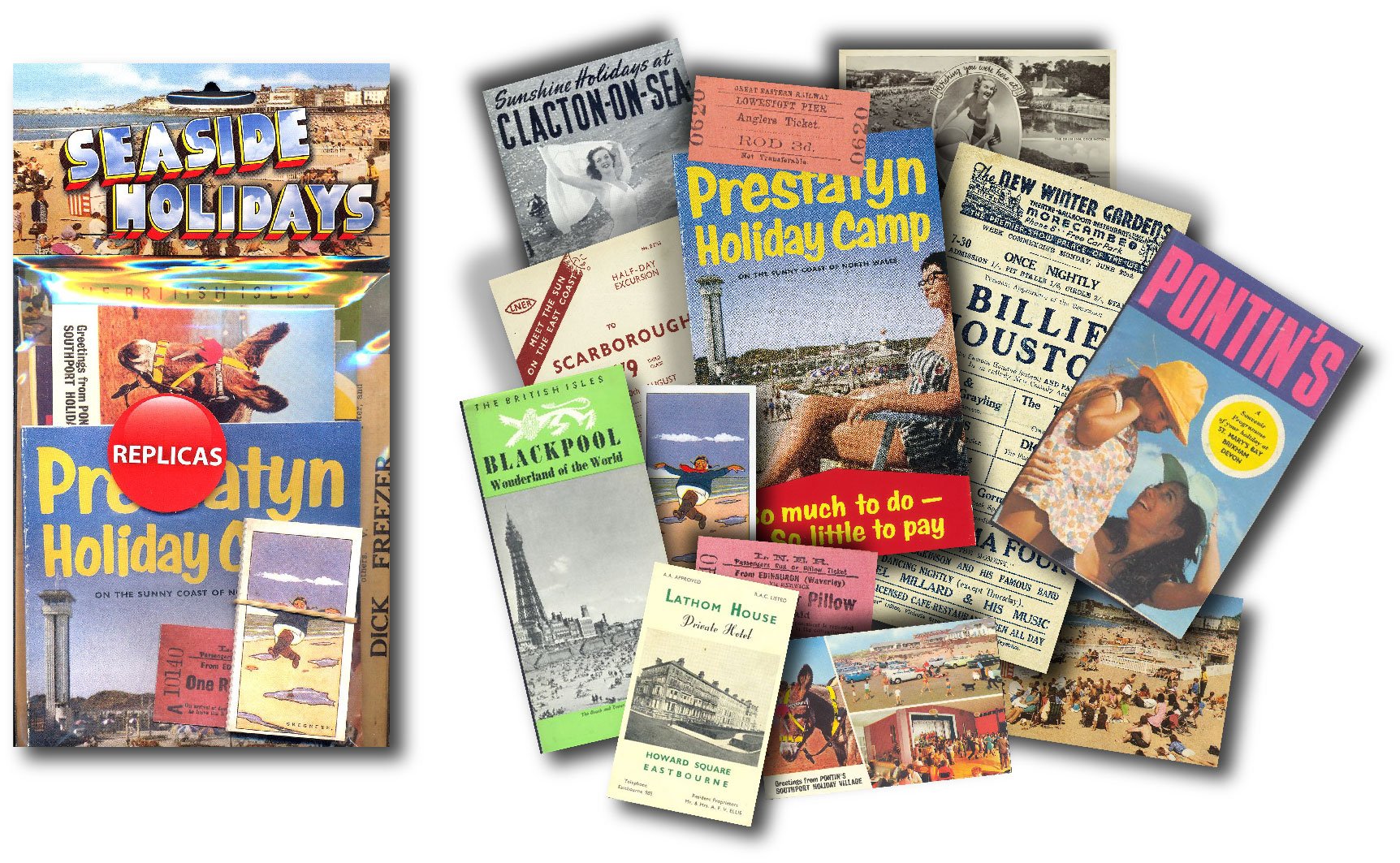 British Seaside Holidays - Memorabilia Pack