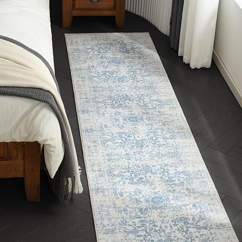 Miniatura 2 de Alfombra lavable para pasillo de 2 x 10 alfombra de entrada, cocina, dormitorio, baño, alfombra de piso  Alfombra antideslizante con respaldo de