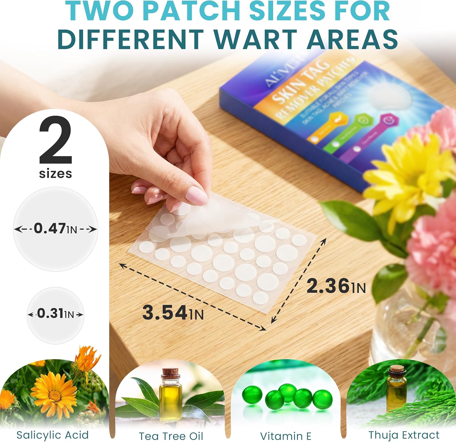 Premium 180 PCS Cosmetic Adhesive Patches Waterproof & Invisible Stickers Gentle and Skin Friendly Design, Easy to Apply Suitable for All Skin Types