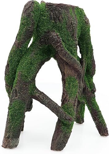 Miniatura 7 de AQUA KT Árbol de acuario Tocón Rama de Peces de Roca Lugar para Betta Cíclidos Goldfish Tank Acuario Paisaje Decoración