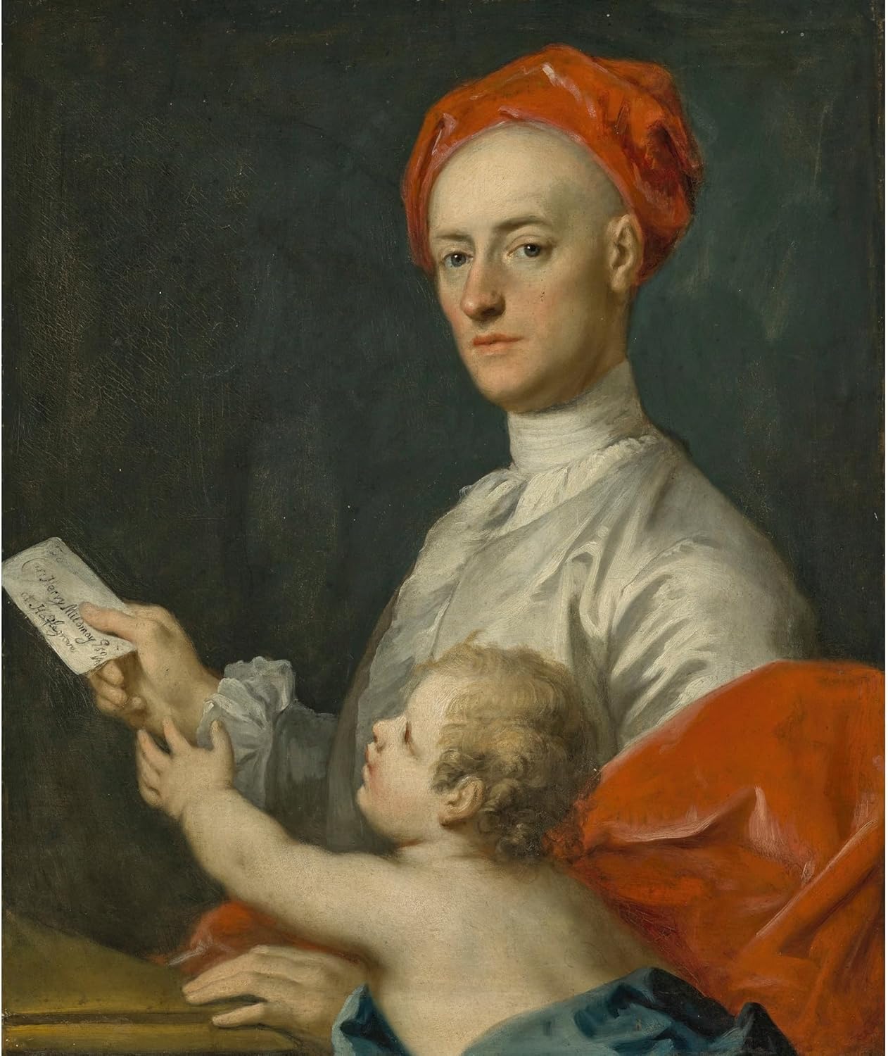 ArtDirect Portrait of Carew Hervey Mildmay (1690-1784) Unframed Art Print Giclee Poster by Jacopo Amigoni - Ready for Framing with Customization Sizes 8x10, 11x13, 16x19, 24x29, 36x43 and 48x57 inches