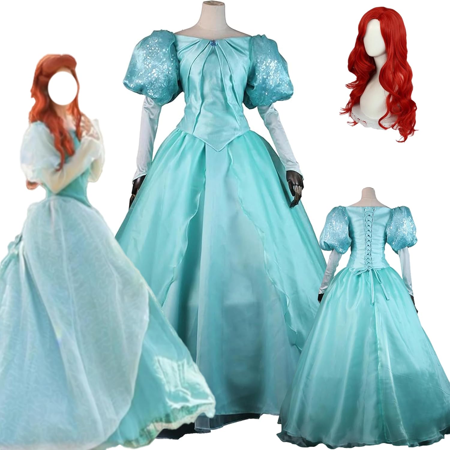 アナ雪 エルサ 戴冠式 ウィッグ かのん様 専用 豪華版 エルサ風 戴冠式