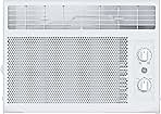 GE Window Air Conditioner Unit, 5,000 BTU for Small Rooms up to 150 sq ft. with Manual Adjustable Fan and Cooling Settings, Perfect for Small Bedroom or Living Room, Easy Install Kit Included, White