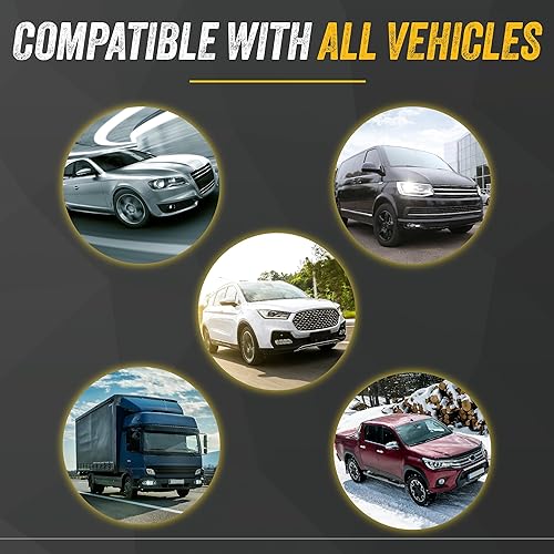 Miniatura 4 de GOODYEAR Cables de puente resistentes para batería de automóvil, cables de refuerzo de calibre 4 de 16 pies con funda de transporte para