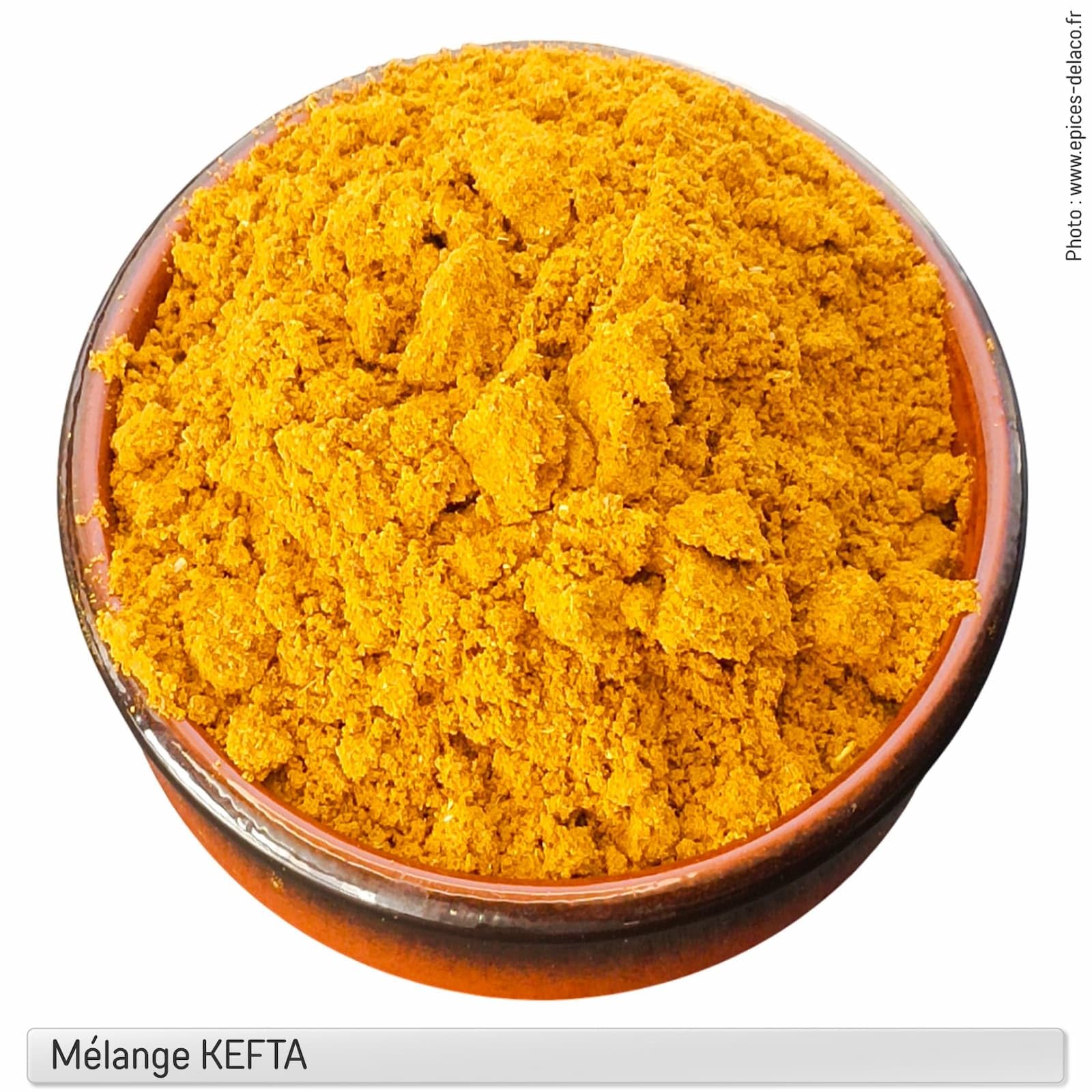 Mélange KEFTA 440g XL | Les Epices DeLACO | Epices, herbes, aromates, aide culinaire pour assaisonnement : viandes, poissons, légumes, marinades, barbecue, grillades