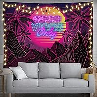 Vista 12 de feelacle Tapiz japonés de anime samurái, 80 x 60 pulgadas, diseño de flor de cerezo, estilo japonés, decoración de fiesta, decoración del hogar