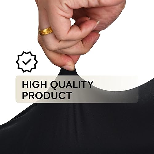 Miniatura 5 de POWRX Manga de compresión para hombres y mujeres, mangas deportivas refrescantes, lavables, para béisbol, fútbol, baloncesto