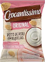 Snack De Trigo Assado Crocantissimo Peito De Peru 40G