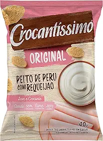 Snack De Trigo Assado Crocantissimo Peito De Peru 40G